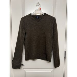 GAP 100% Cashmere V-Neck Sweater